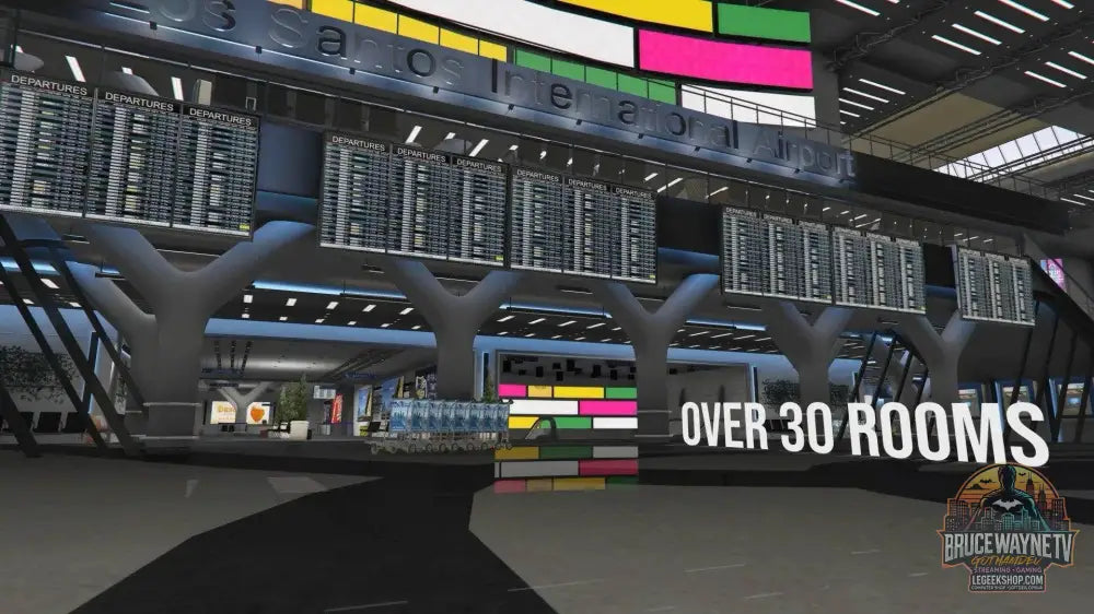 LSIA Airport — MLO FiveM, vue 5, LeGeekShop