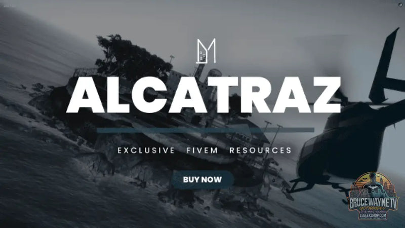 Alcatraz Prison - MLO FiveM Prison Haute Sécurité RP