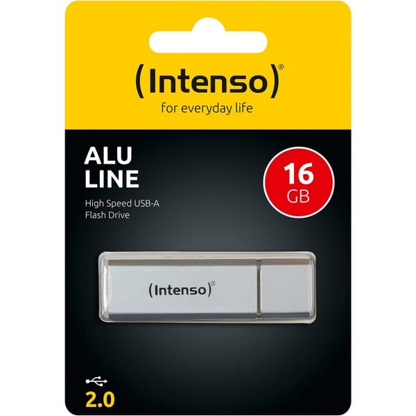 Intenso Alu Line 16 GB, USB-Stick - Intenso - vue 3
