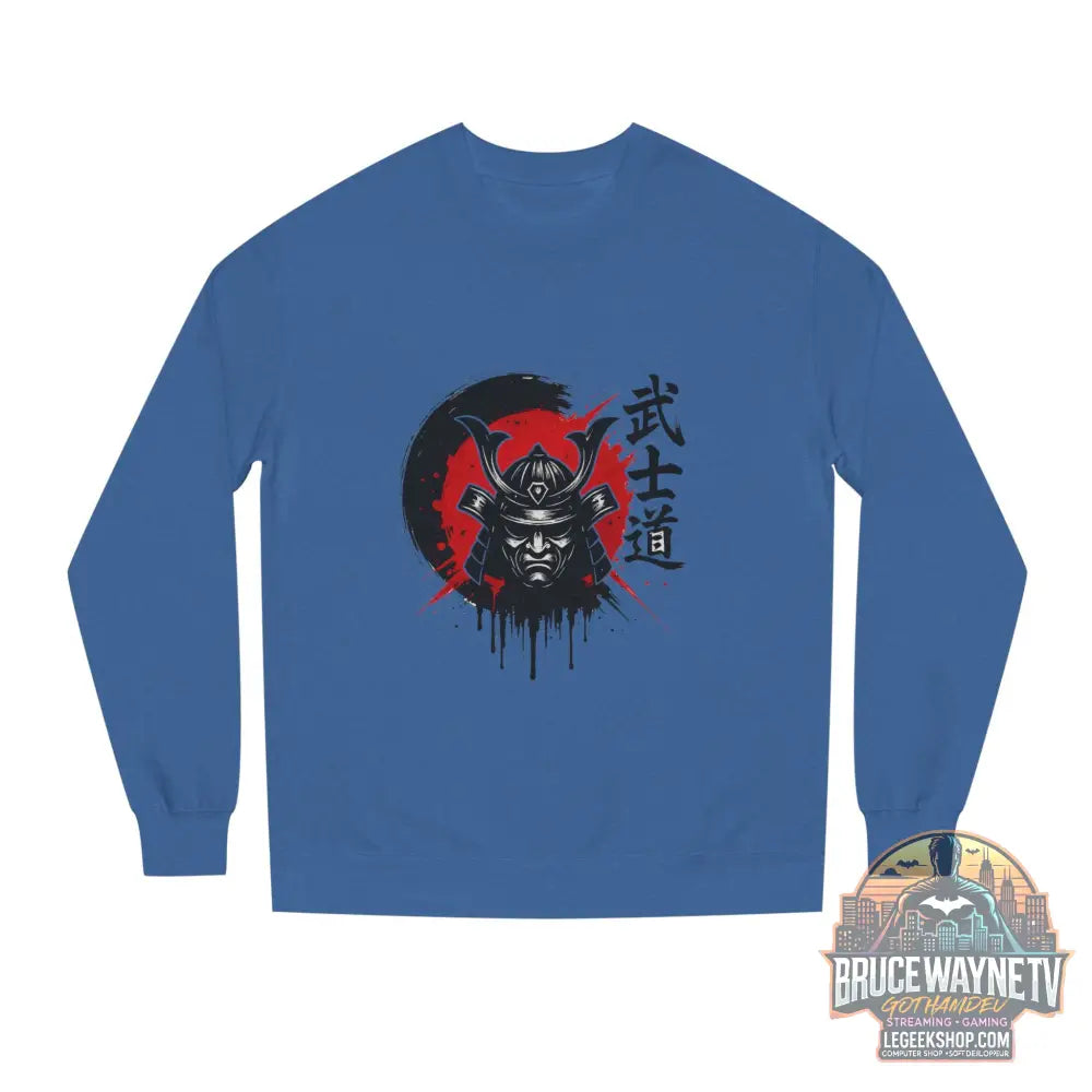 🎮 Samurai Warrior Sweatshirt Unisexe Col Rond 🎮 - Royal Heather / S - Sweatshirt